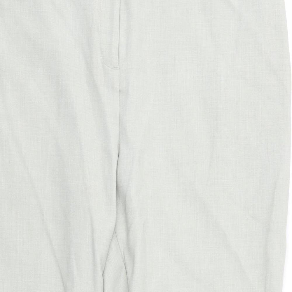 M&S Womens Green   Trousers  Size 18 L26 in