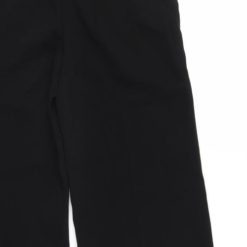 H&M Womens Black   Trousers  Size 8 L30 in