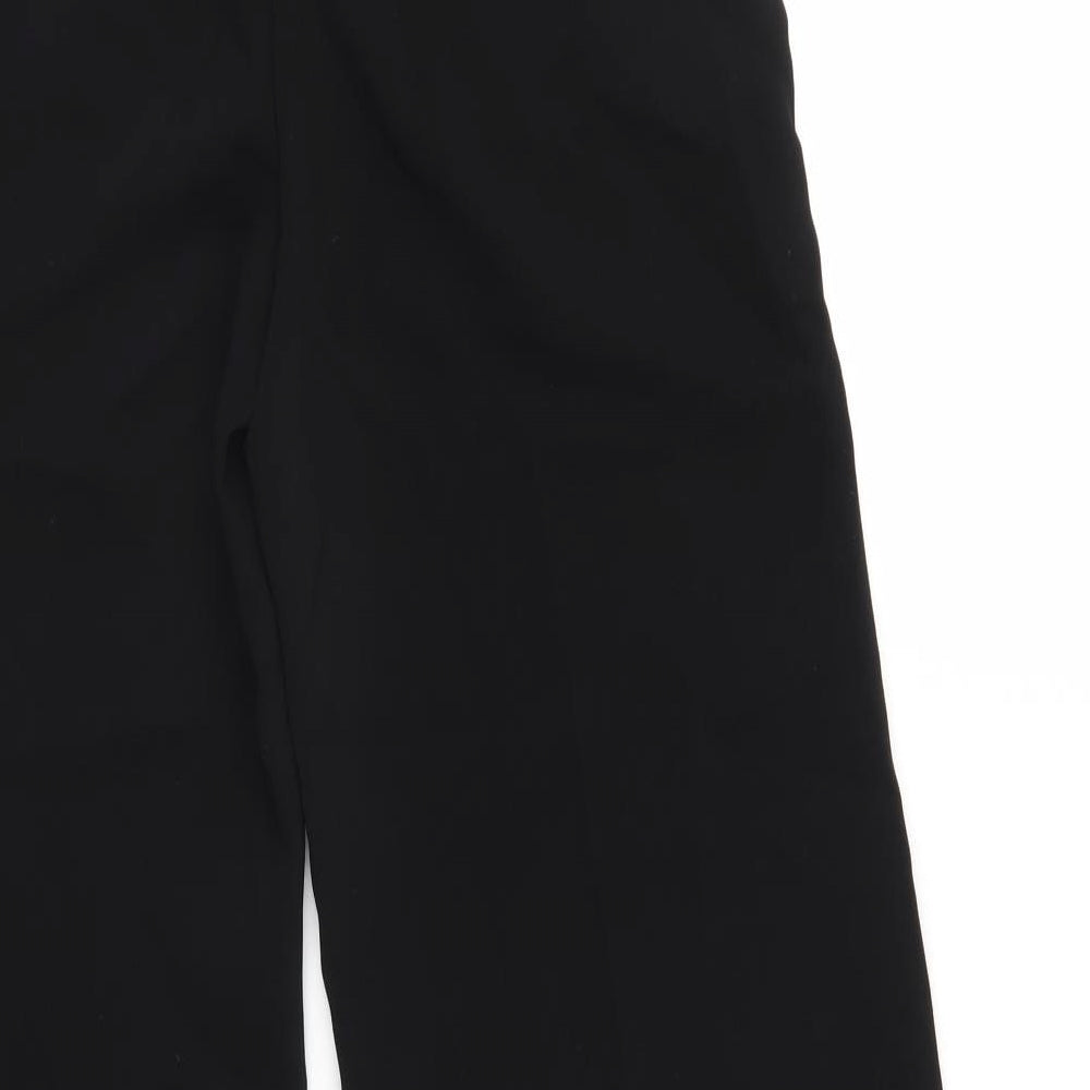 H&M Womens Black   Trousers  Size 8 L30 in