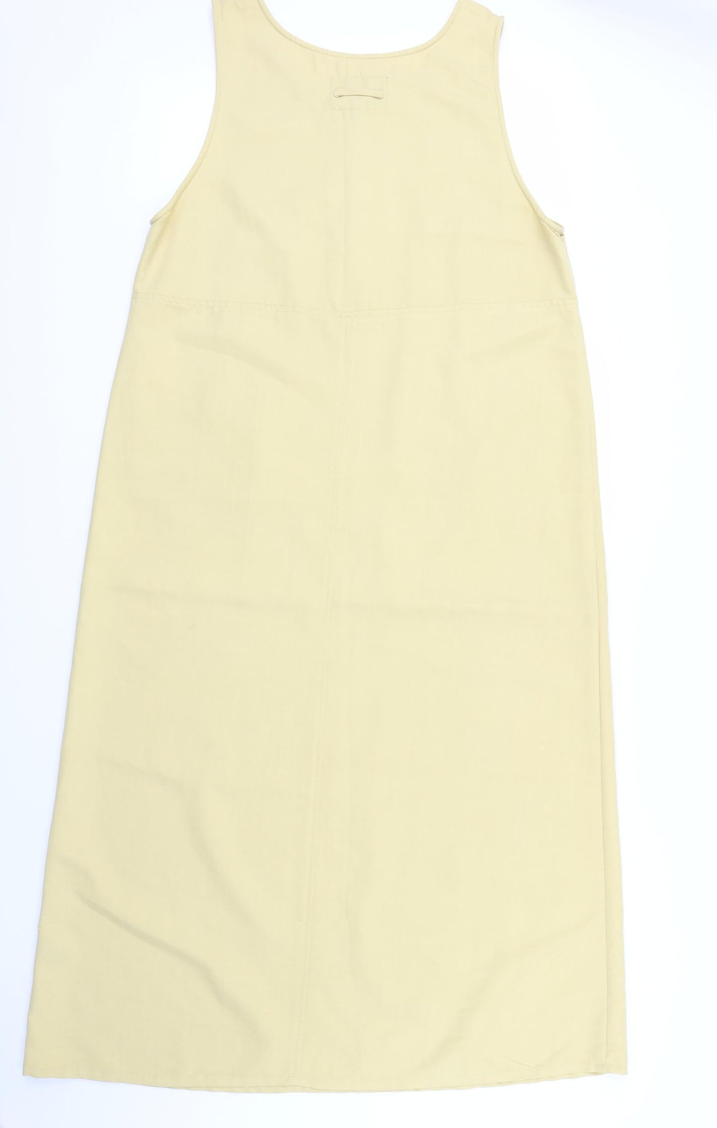 hsz studio Womens Yellow   Pinafore/Dungaree Dress  Size XL