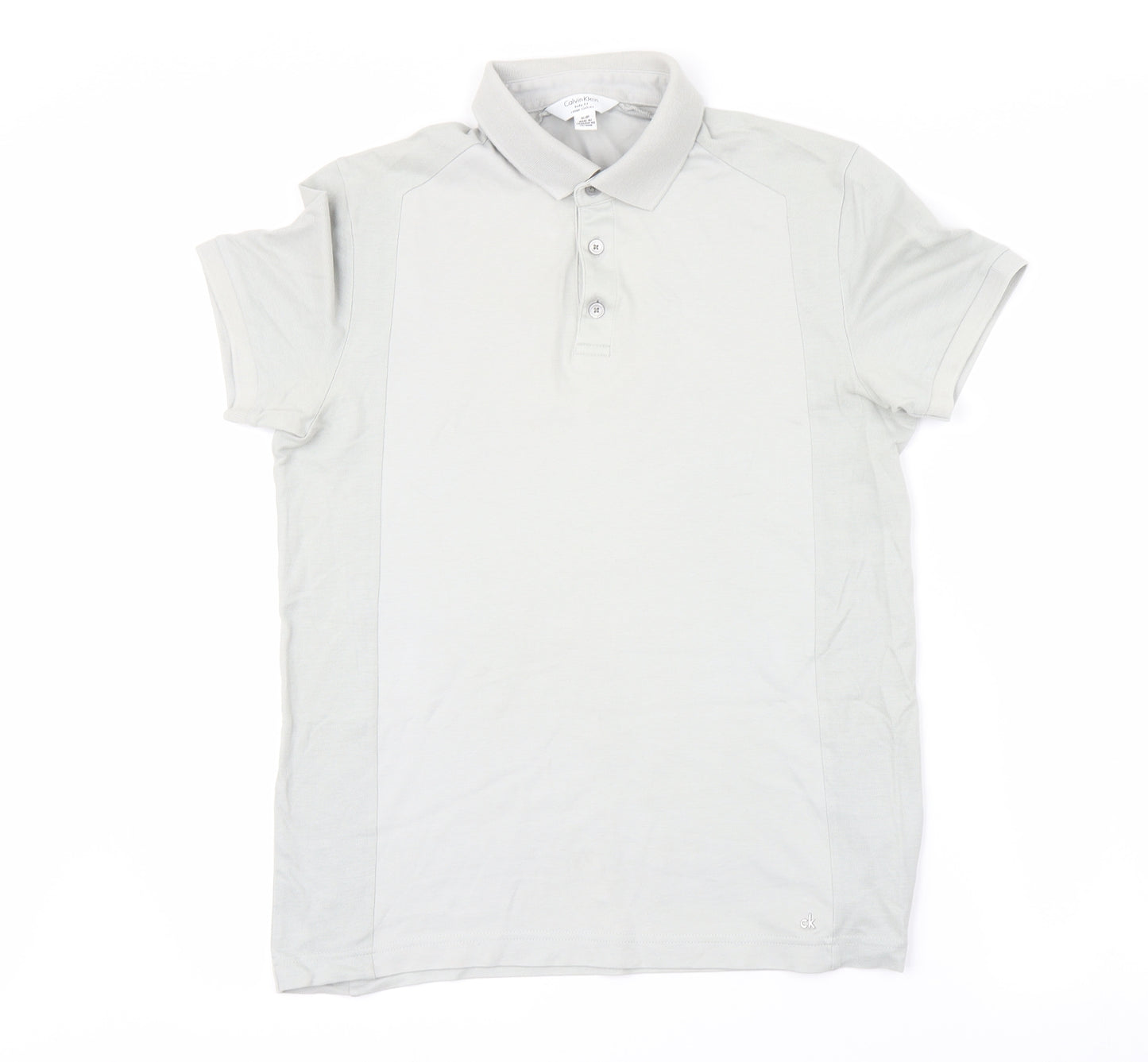 Calvin Klein Mens Grey    T-Shirt Size S