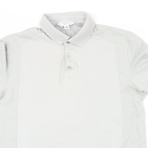 Calvin Klein Mens Grey    T-Shirt Size S