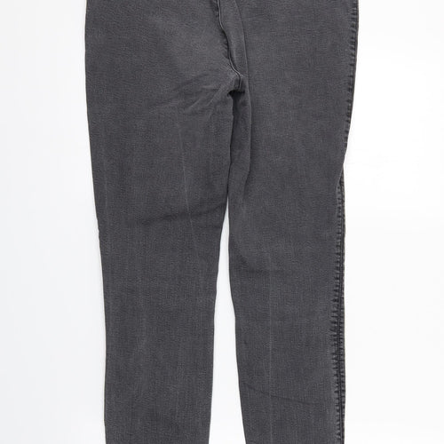 Wallis Womens Grey   Jegging Jeans Size 14 L26 in