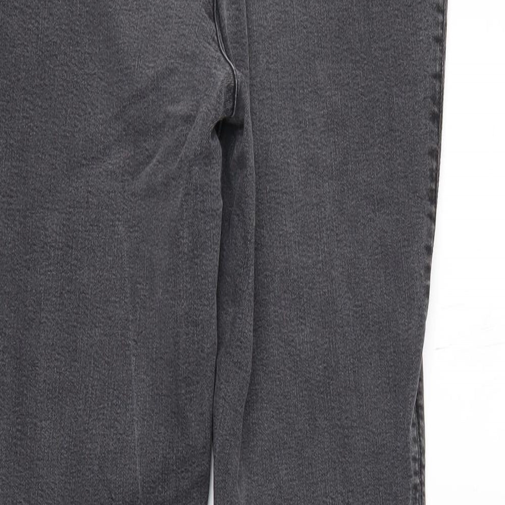 Wallis Womens Grey   Jegging Jeans Size 14 L26 in