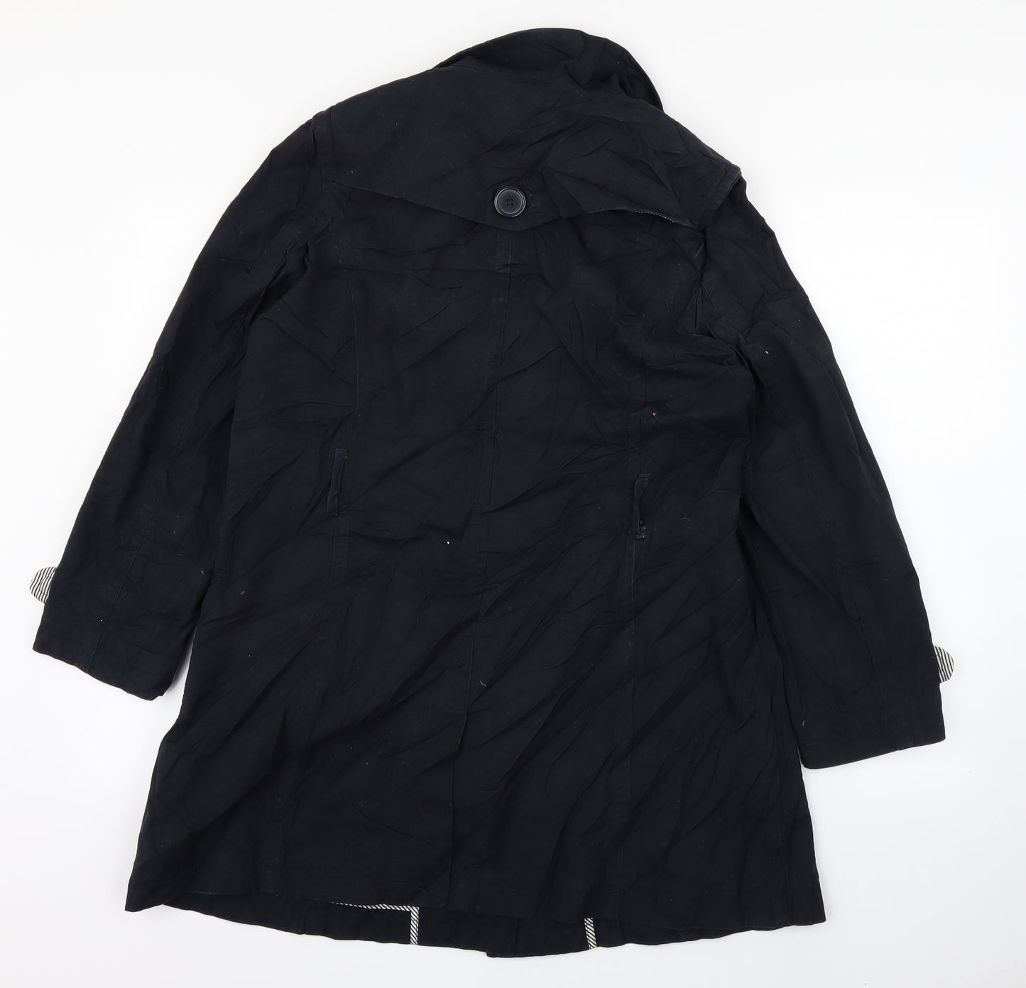 union blues Womens Blue   Trench Coat Coat Size 12