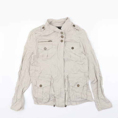 Dorthey Perkins Womens Grey   Jacket  Size 14
