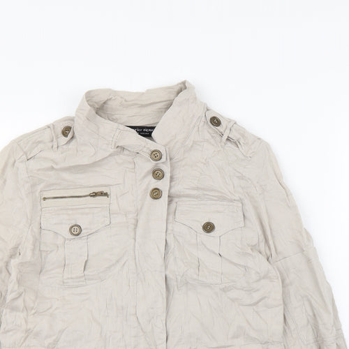 Dorthey Perkins Womens Grey   Jacket  Size 14