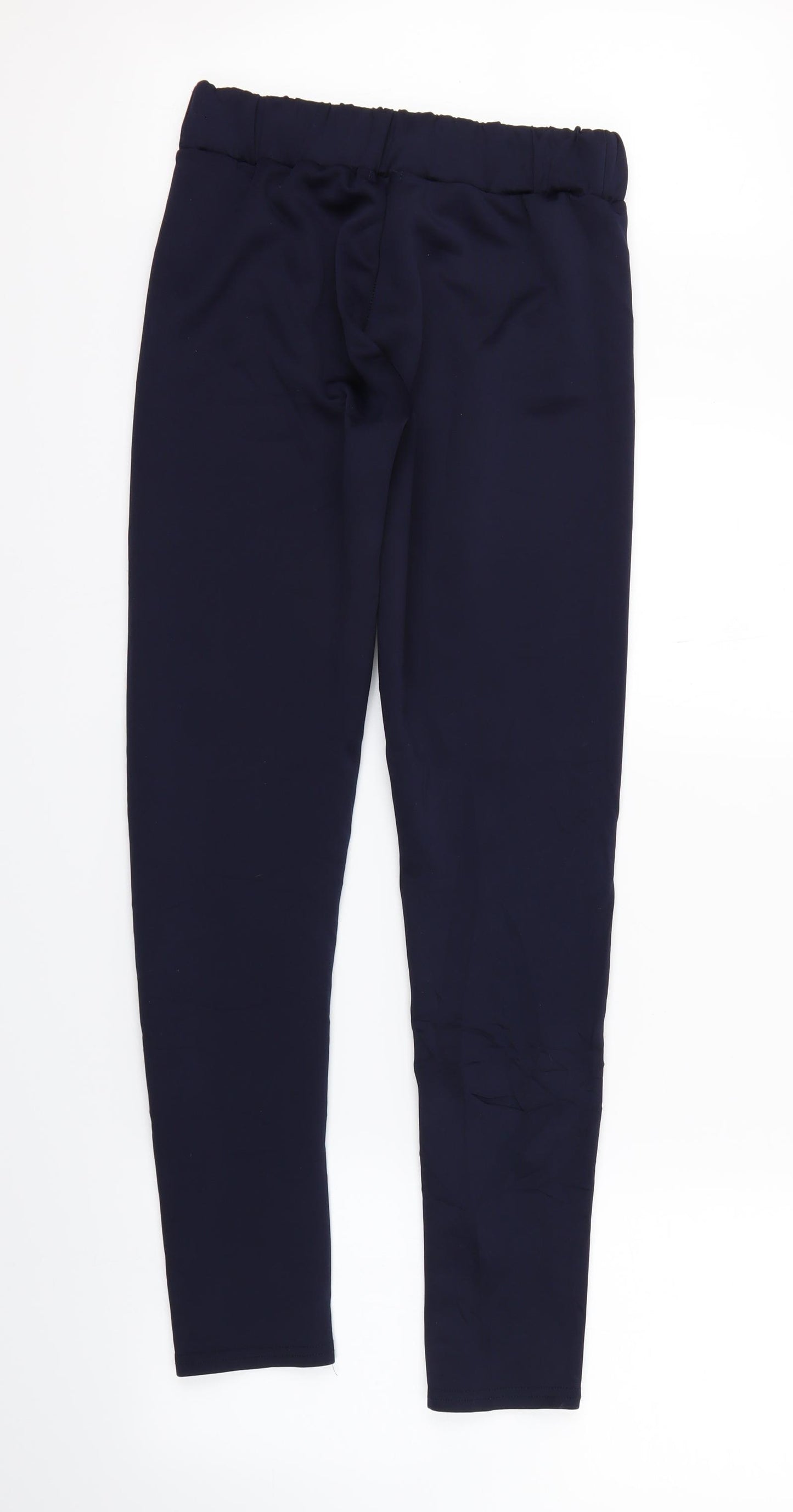 Boohoo Womens Blue   Capri Leggings Size 14 L29 in