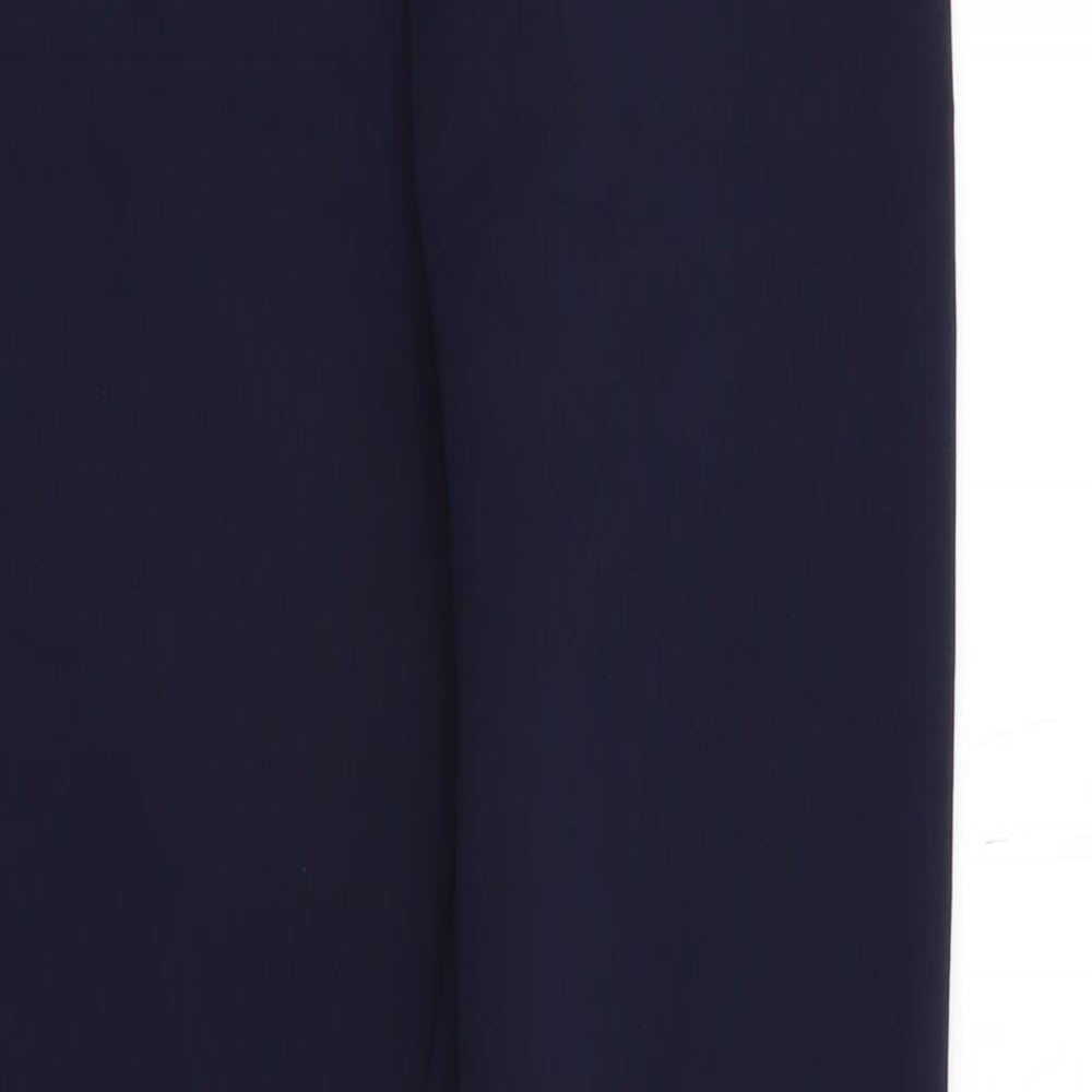 Boohoo Womens Blue   Capri Leggings Size 14 L29 in