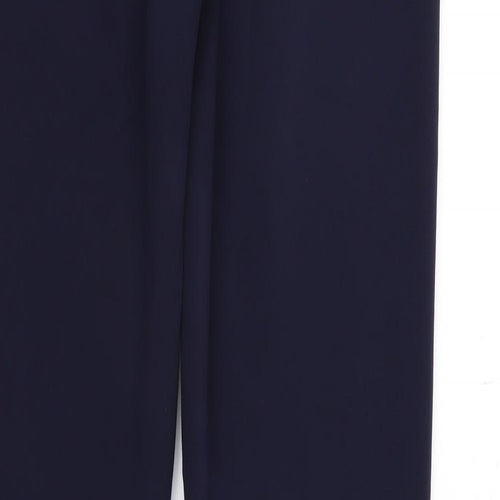 Boohoo Womens Blue   Capri Leggings Size 14 L29 in