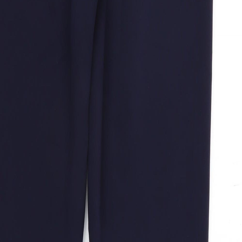 Boohoo Womens Blue   Capri Leggings Size 14 L29 in