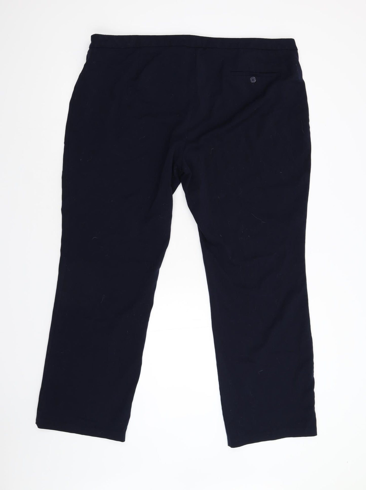 M&S Womens Blue   Trousers  Size 22 in L28 in