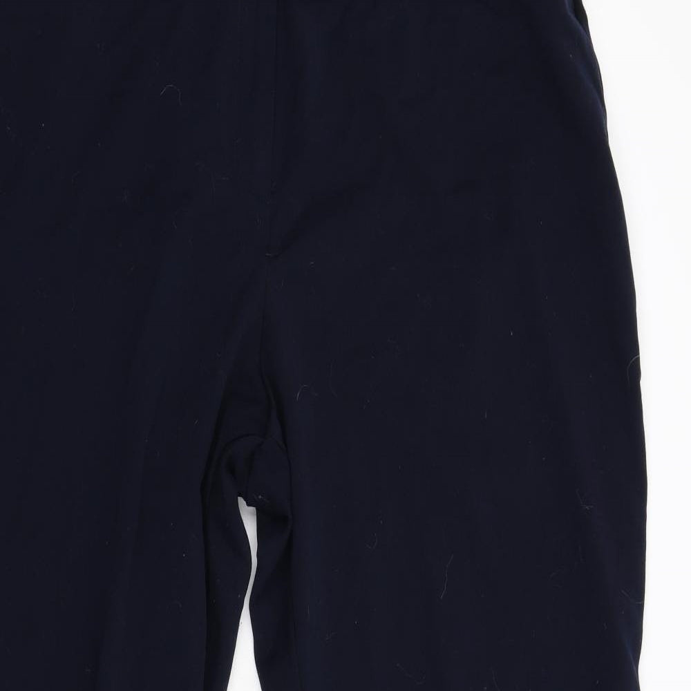 M&S Womens Blue   Trousers  Size 22 in L28 in