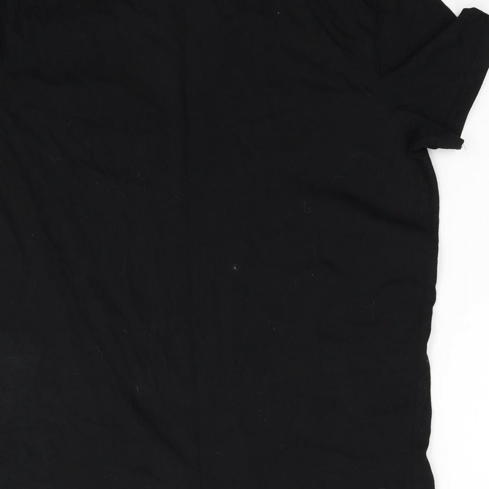 TU Mens Black    T-Shirt Size L
