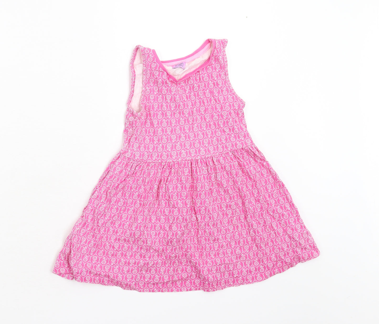 F&F Girls Pink   Fit & Flare  Size 3-4 Years
