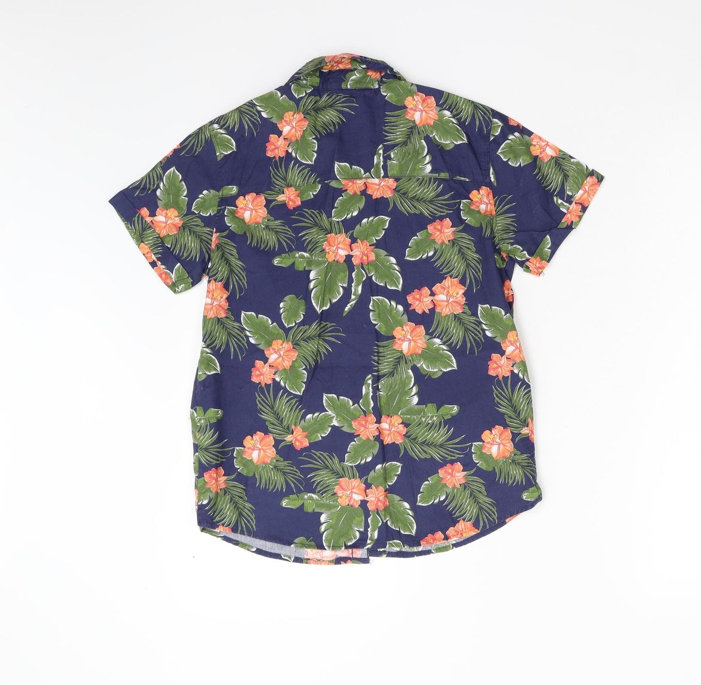 Primark Boys Multicoloured Floral  Basic Button-Up Size 11-12 Years
