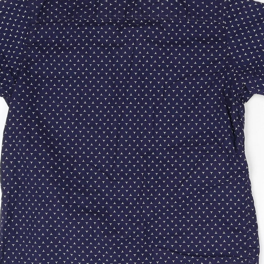 Fluid Boys Blue   Basic Button-Up Size 9-10 Years
