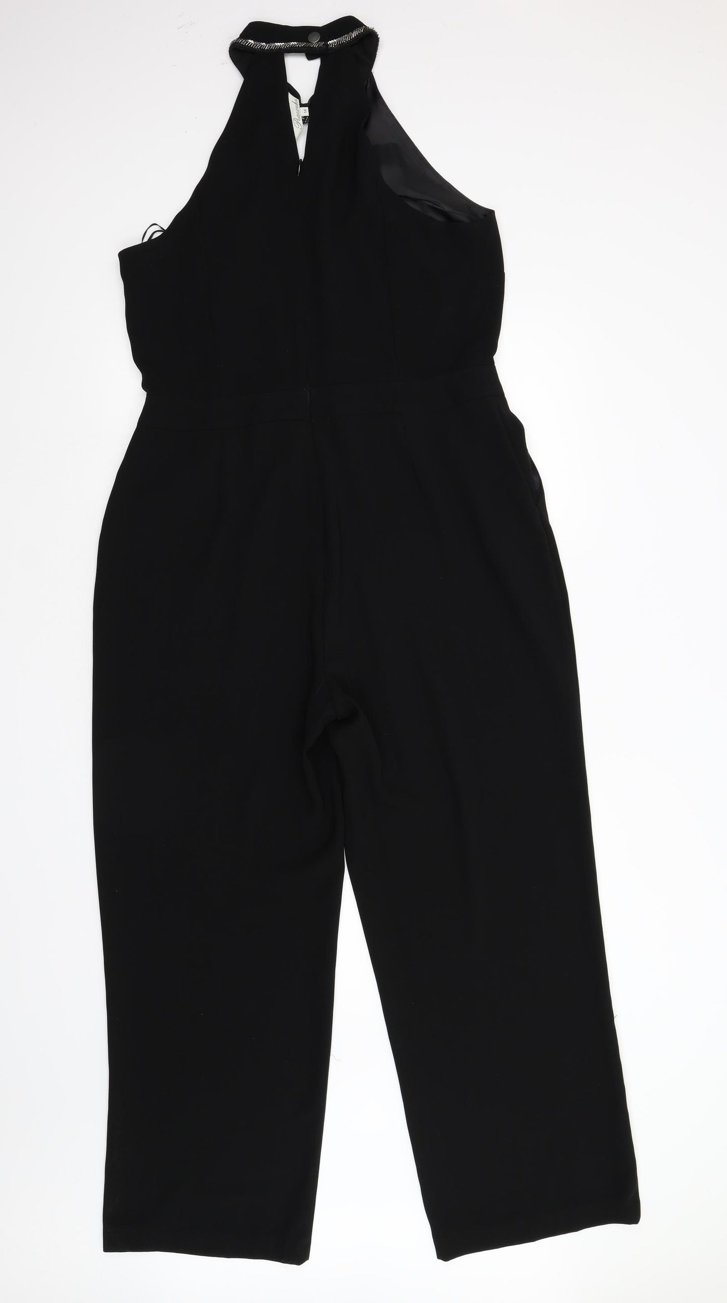 Peacocks Womens Black   Jumpsuit One-Piece Size 14