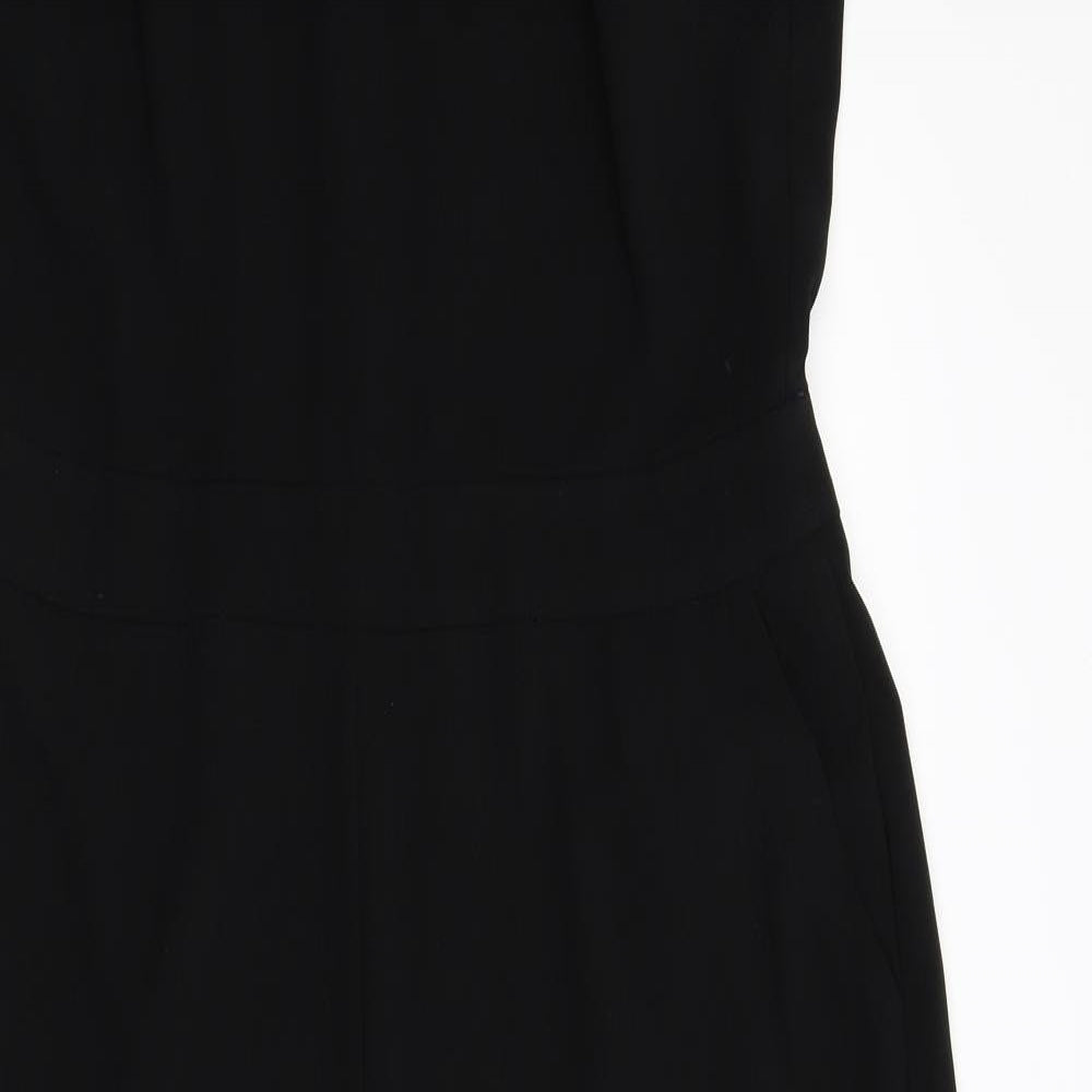 Peacocks Womens Black   Jumpsuit One-Piece Size 14