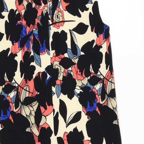 Warehouse Womens Multicoloured Floral  Slip Dress  Size 10