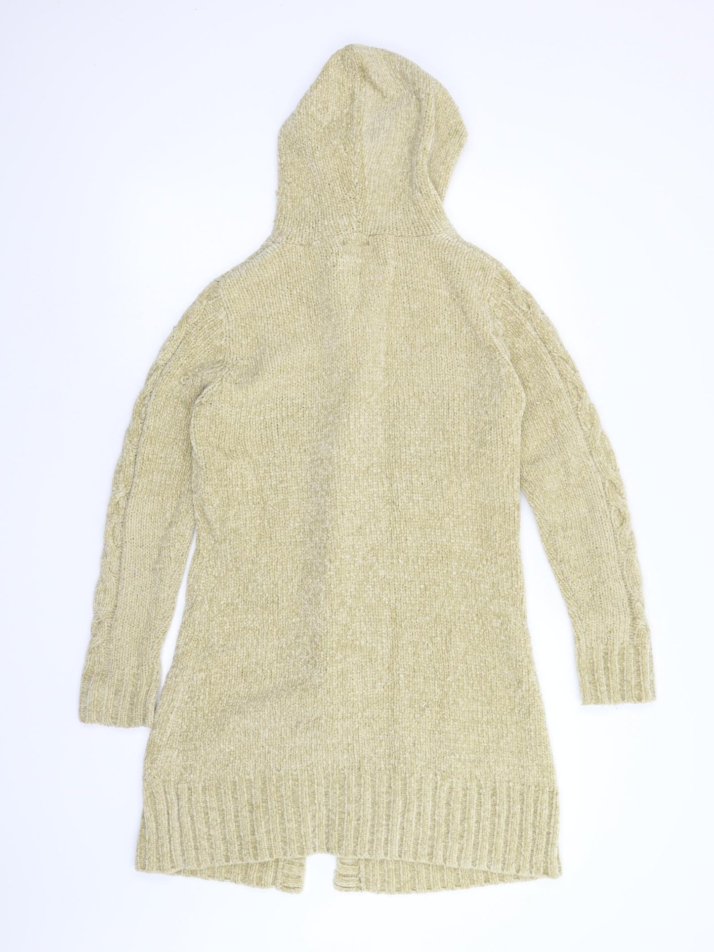 Jac Womens Beige  Knit Cardigan Jumper Size 10