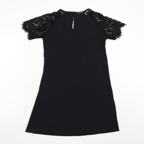 Boohoo Womens Black   A-Line  Size 8
