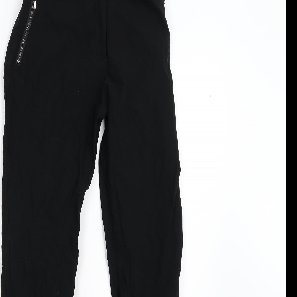 F&F Girls Black   Dress Pants Trousers Size 14-15 Years