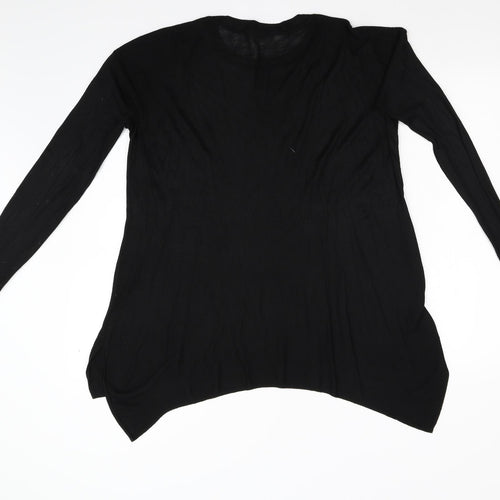 H&M Womens Black  Knit Pullover Jumper Size S