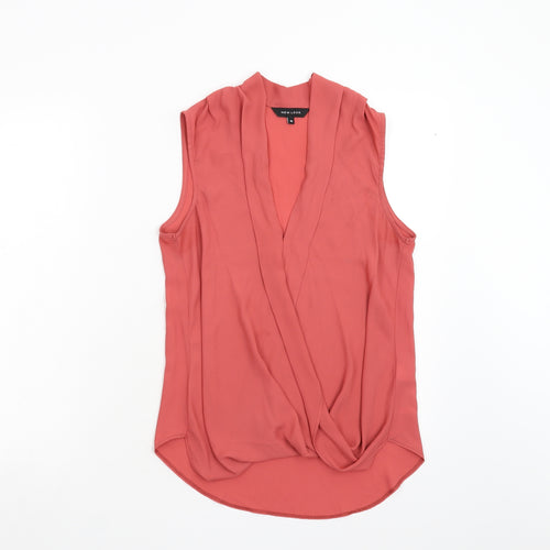 New Look Womens Pink   Basic Blouse Size 10