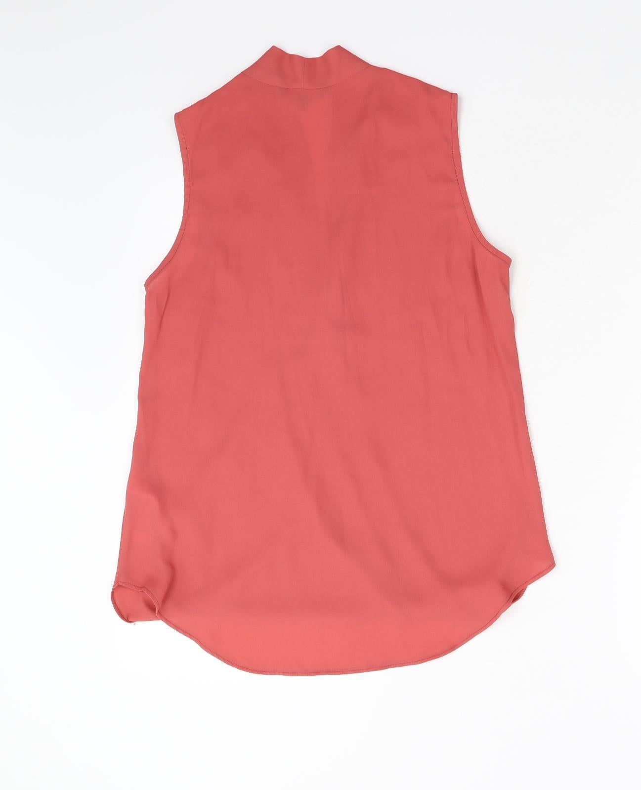 New Look Womens Pink   Basic Blouse Size 10