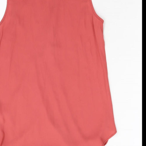New Look Womens Pink   Basic Blouse Size 10