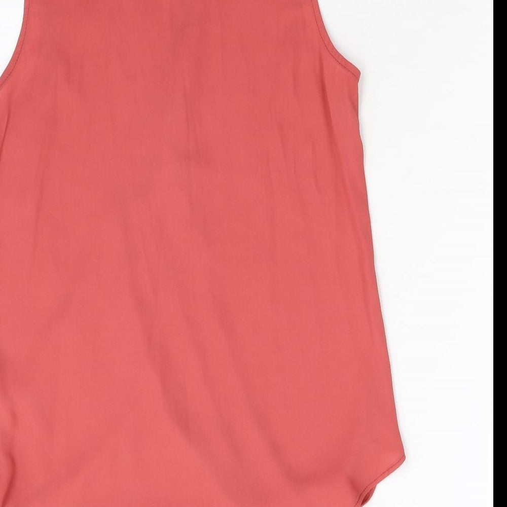 New Look Womens Pink   Basic Blouse Size 10