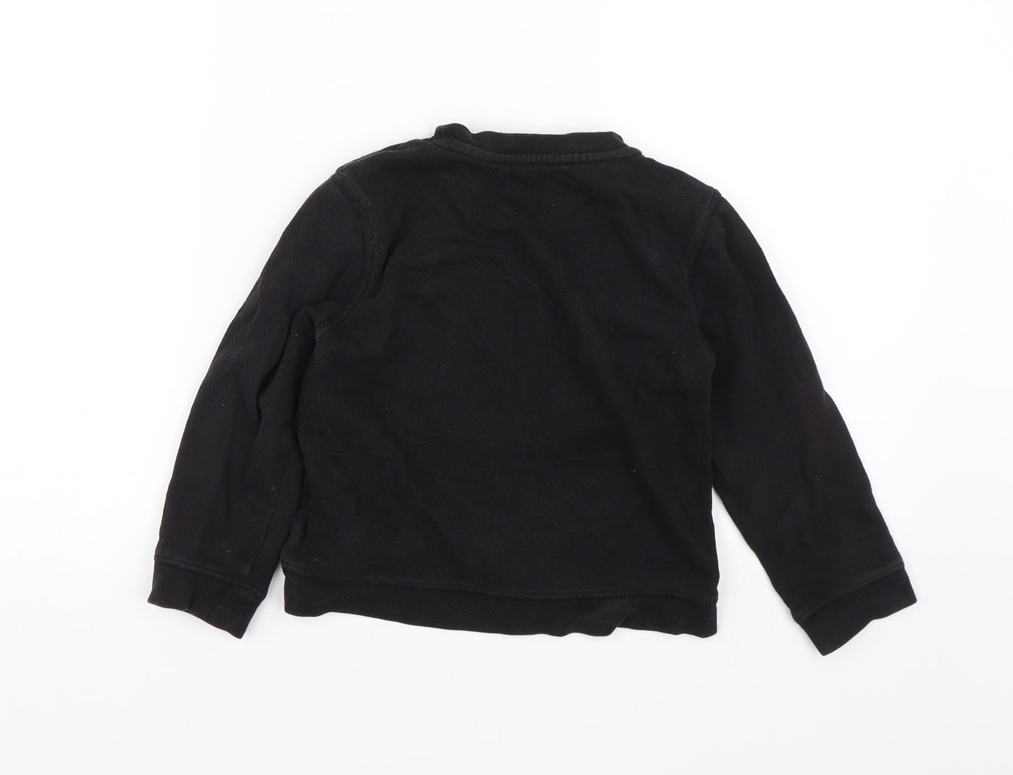 H&M Boys Black   Pullover Jumper Size 5-6 Years  - Marvel