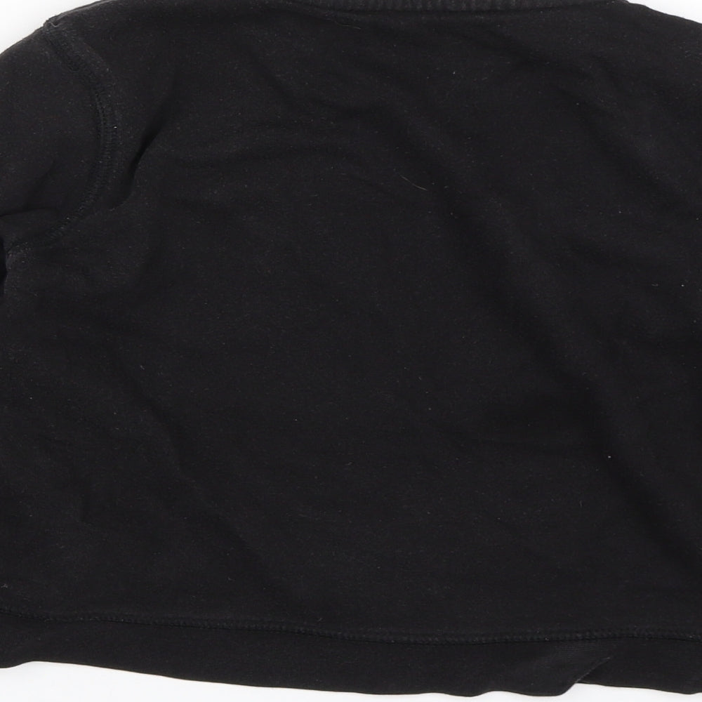 H&M Boys Black   Pullover Jumper Size 5-6 Years  - Marvel