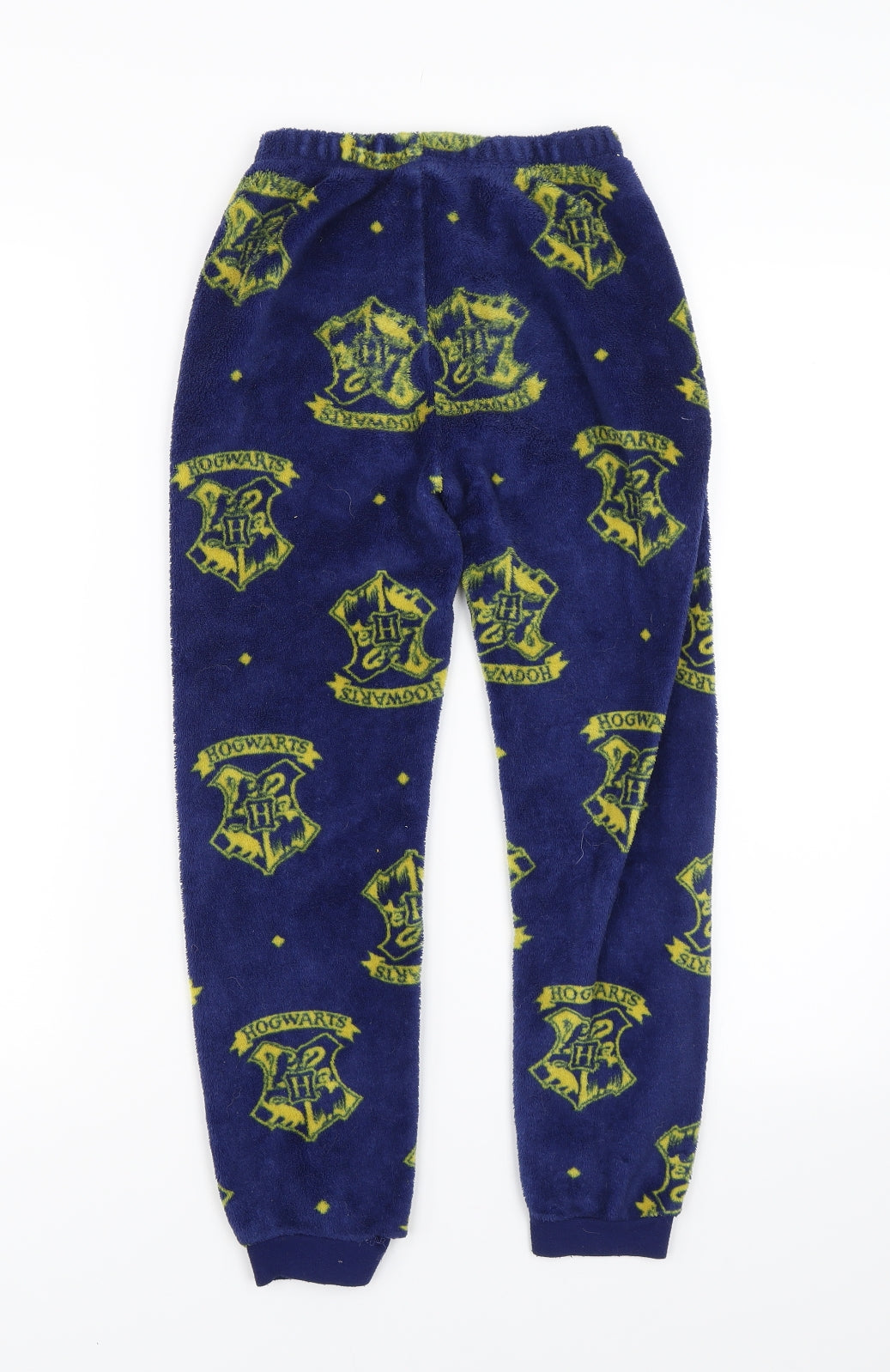 Primark Boys Blue Solid   Pyjama Pants Size 9-10 Years  - Harry Potter