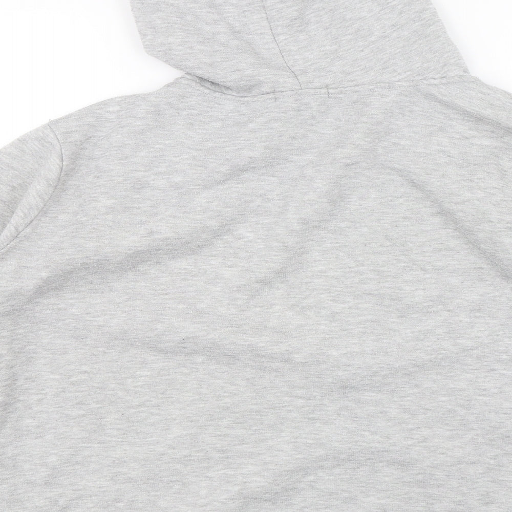 Papaya Womens Grey   Full Zip Hoodie Size L