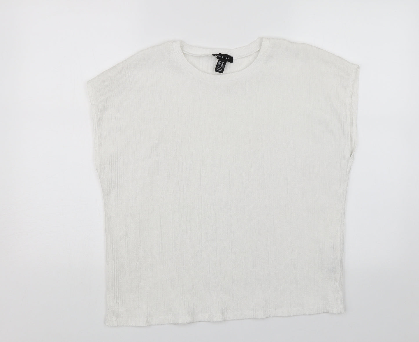 New Look Womens White   Basic Blouse Size M