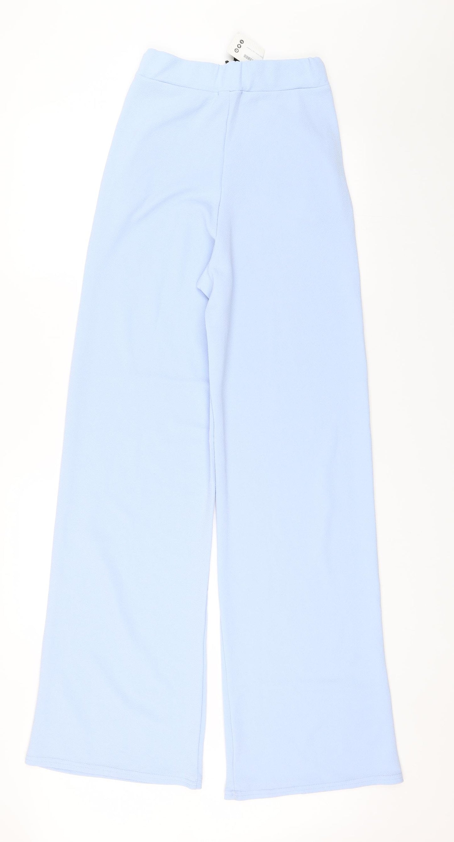 Boohoo Womens Blue   Trousers  Size 10 L30 in
