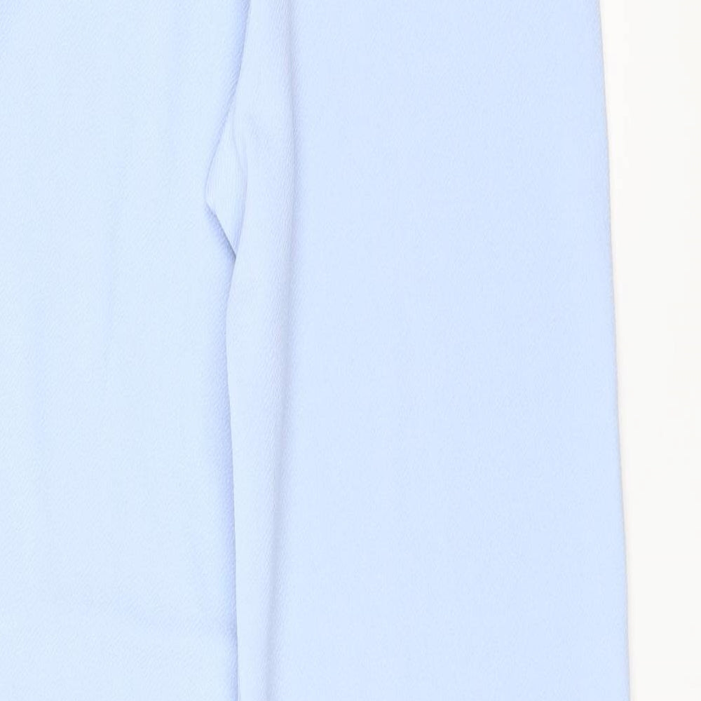 Boohoo Womens Blue   Trousers  Size 10 L30 in