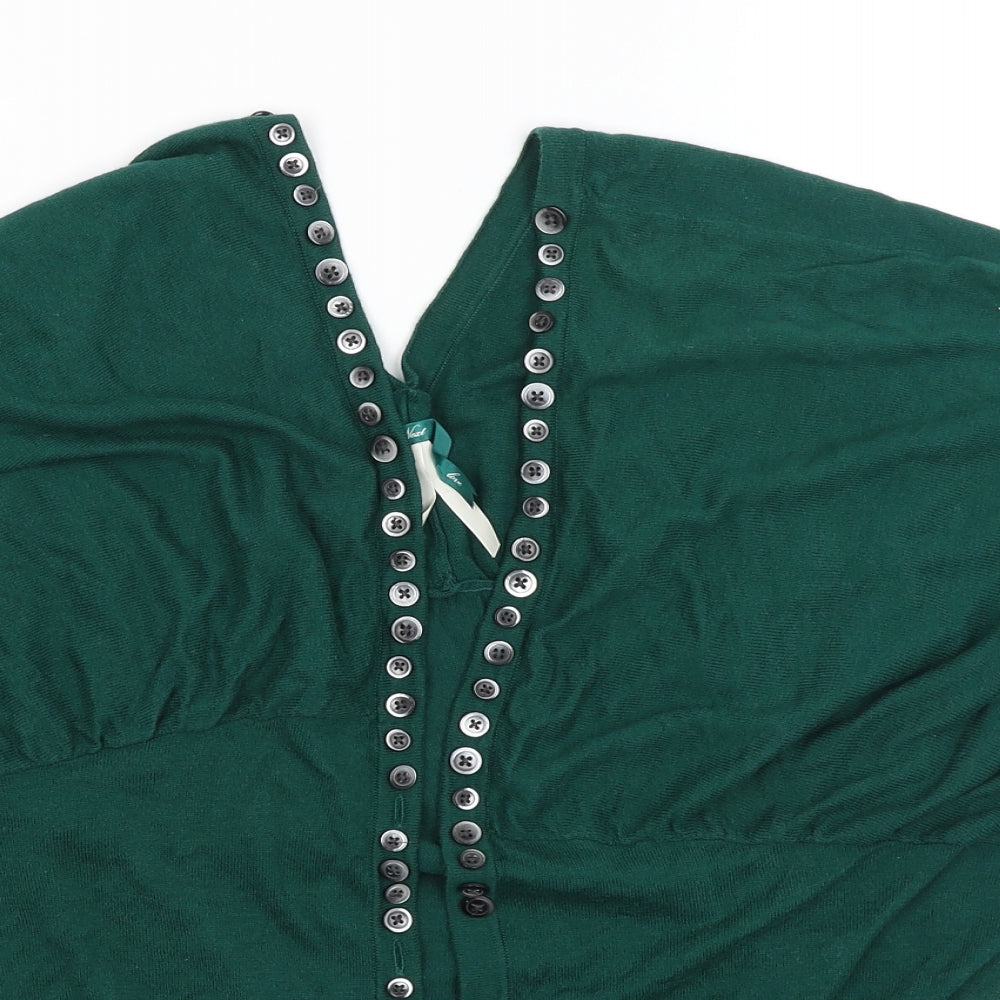 NEXT Womens Green   Cardigan Jumper Size 16