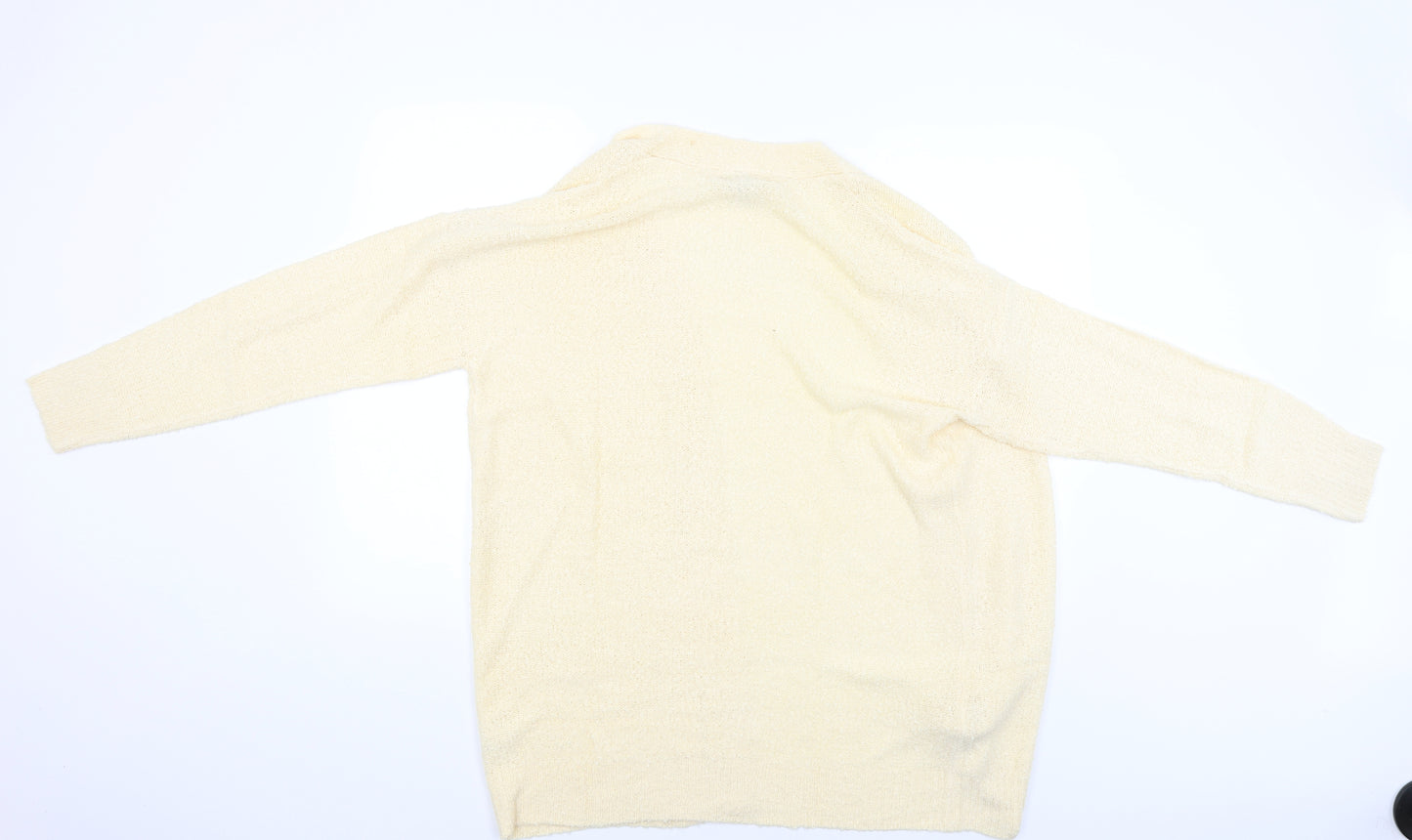 Studio Womens Beige   Cardigan Jumper Size 12