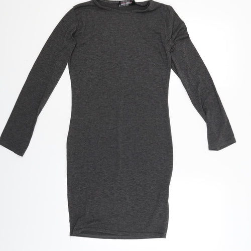Fashion Brickstar Womens Grey   Pullover Jumper Size M