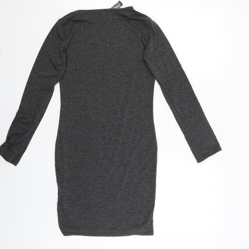 Fashion Brickstar Womens Grey   Pullover Jumper Size M