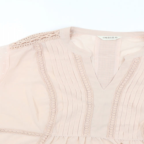M&S Womens Pink   Basic Blouse Size 22