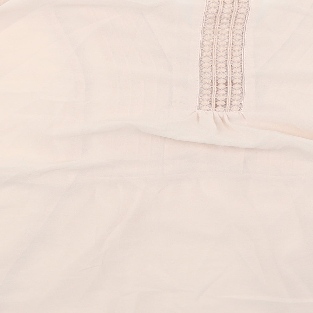 M&S Womens Pink   Basic Blouse Size 22