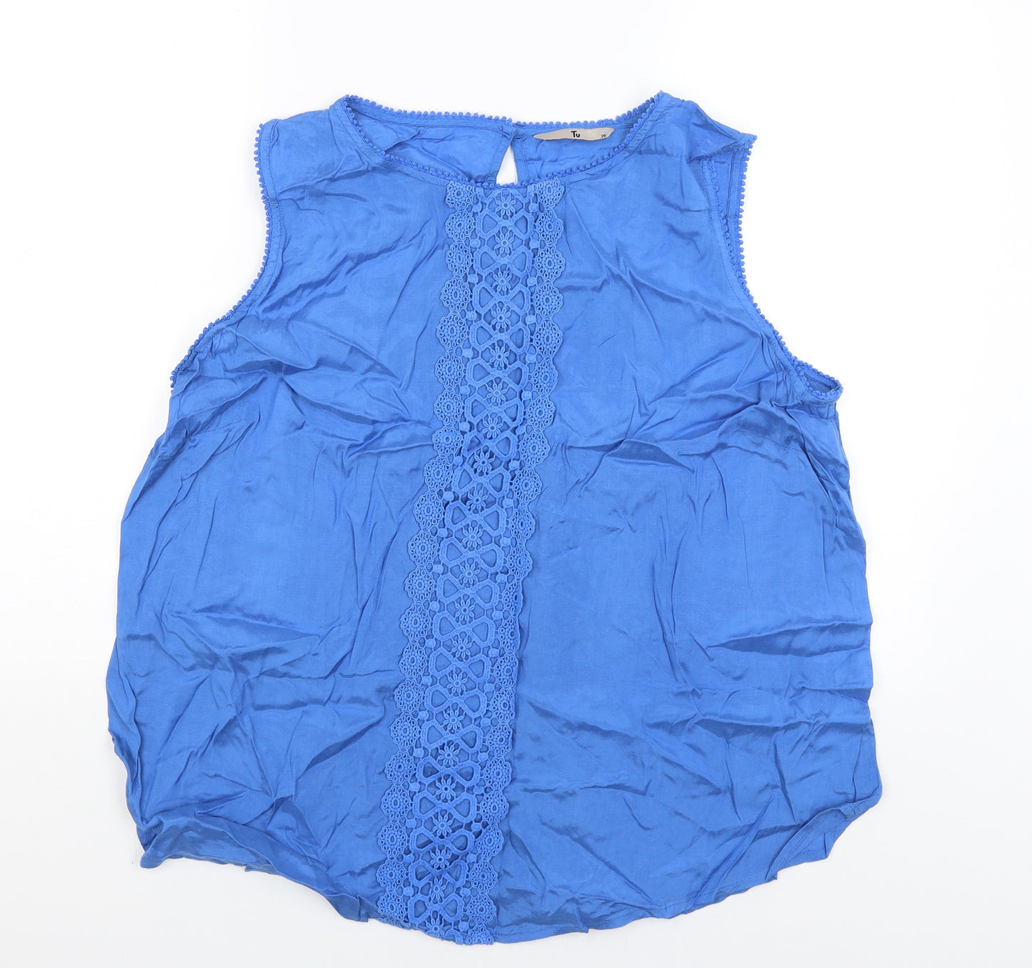TU Womens Blue   Basic Blouse Size 20