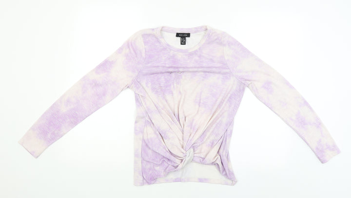 New Look Womens Pink Pullover Jumper Size 8