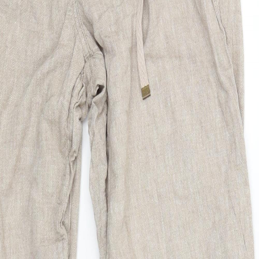 George Womens Beige   Jogger Trousers Size 12 L24 in