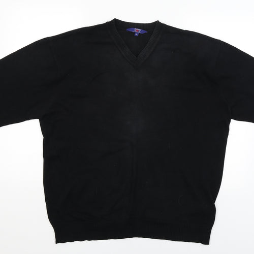 Authentic Mens Black   Pullover Jumper Size XL