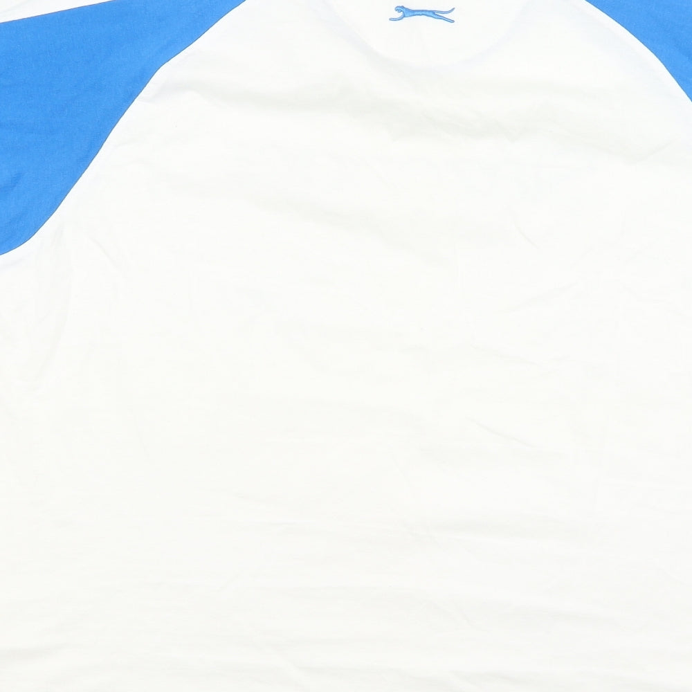 Slazenger Mens White    T-Shirt Size XL